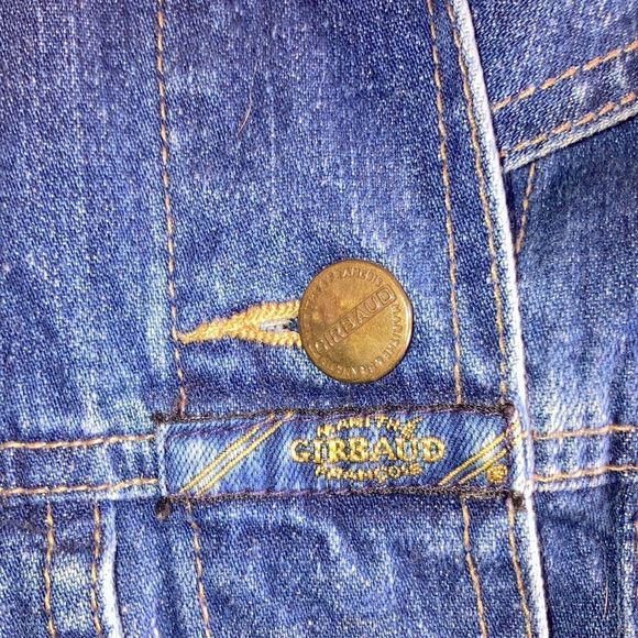 Vintage Women’s Medium Stone Washed Marithe & Francois Girbraud Denim Vest - Picture 6 of 9